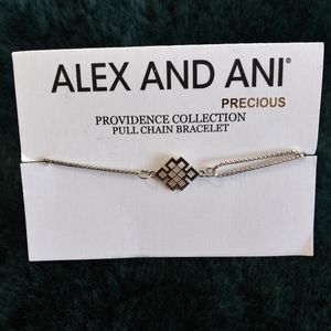 Sterling Silver Alex and Ani bracelet.  NWT